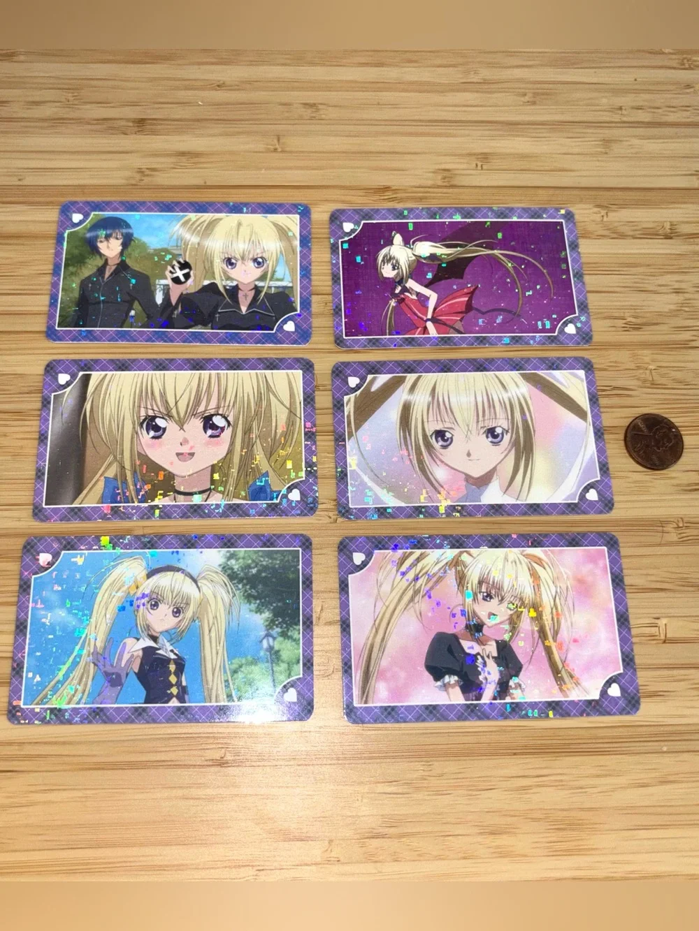 Rare HOLO shugo chara card set